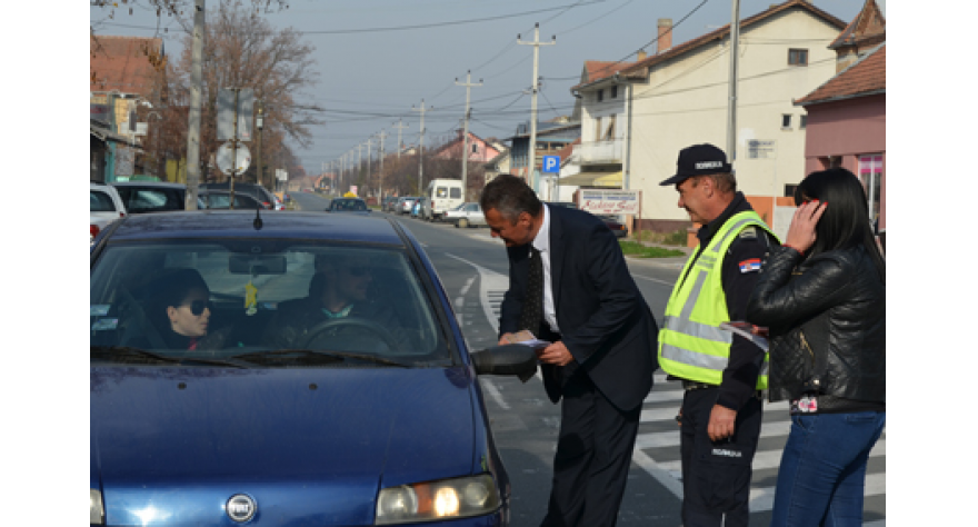 Akcija Saveta za bezbednost saobraćaja - Reci NE nezgodama na putevima!